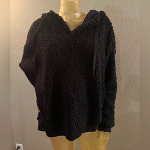 Z by Zella size XL teddy bear fleece pullover jacket